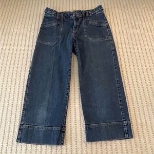 Coldwater Creek - Blue Jean Capri Pants - Size: 6